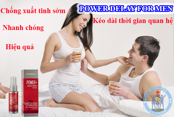 Power Delay For Men hỗ trợ chống xuất tinh sớm