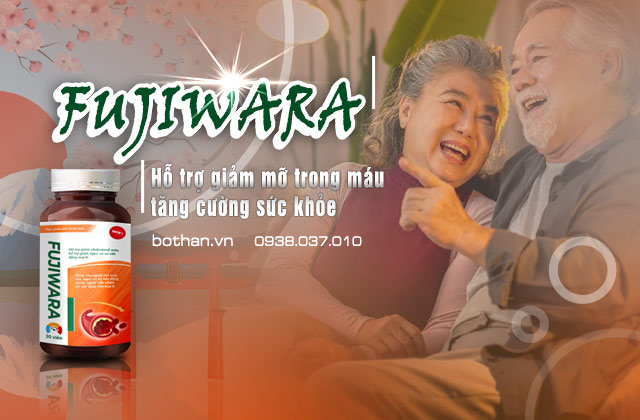 Fujiwara hỗ trợ giảm mỡ gan, mỡ máu hiệu quả của Nhật