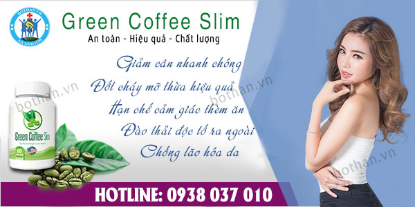 Viên uống green coffee slim extract giảm cân nhanh hiệu quả an toàn