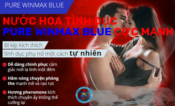 Nước hoa cho nam chất lượng Pure Winmax Blue