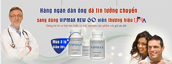 Mua 3 lọ Vipmax Pills giảm 20%