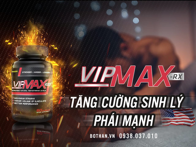 Vipmax-RX viên uống hỗ trợ tăng cường sinh lý nam giới