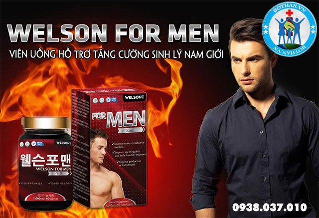 giới thiệu sản phẩm welson for men